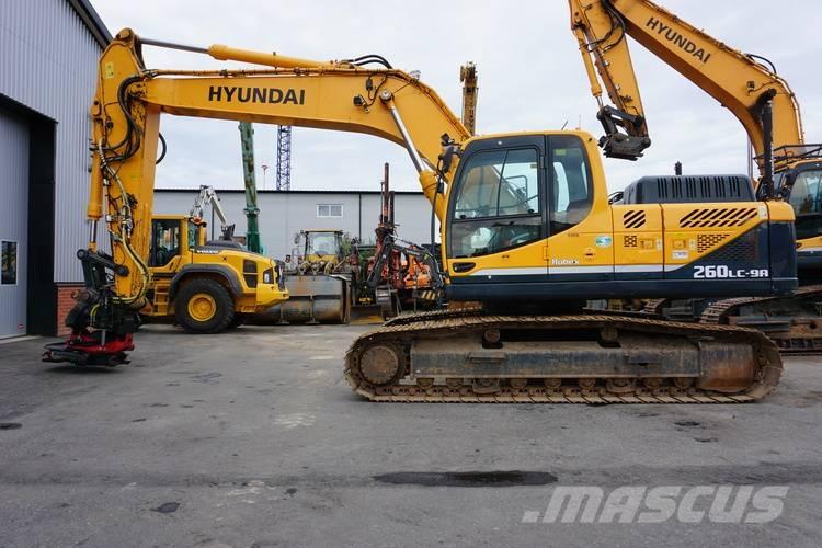 Hyundai R260LC-9A Гусеничные экскаваторы