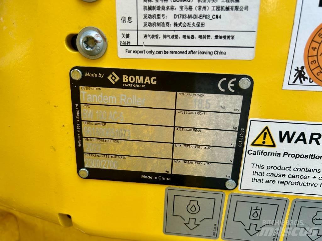 Bomag BW 100 AC-5 Катки тротуарные