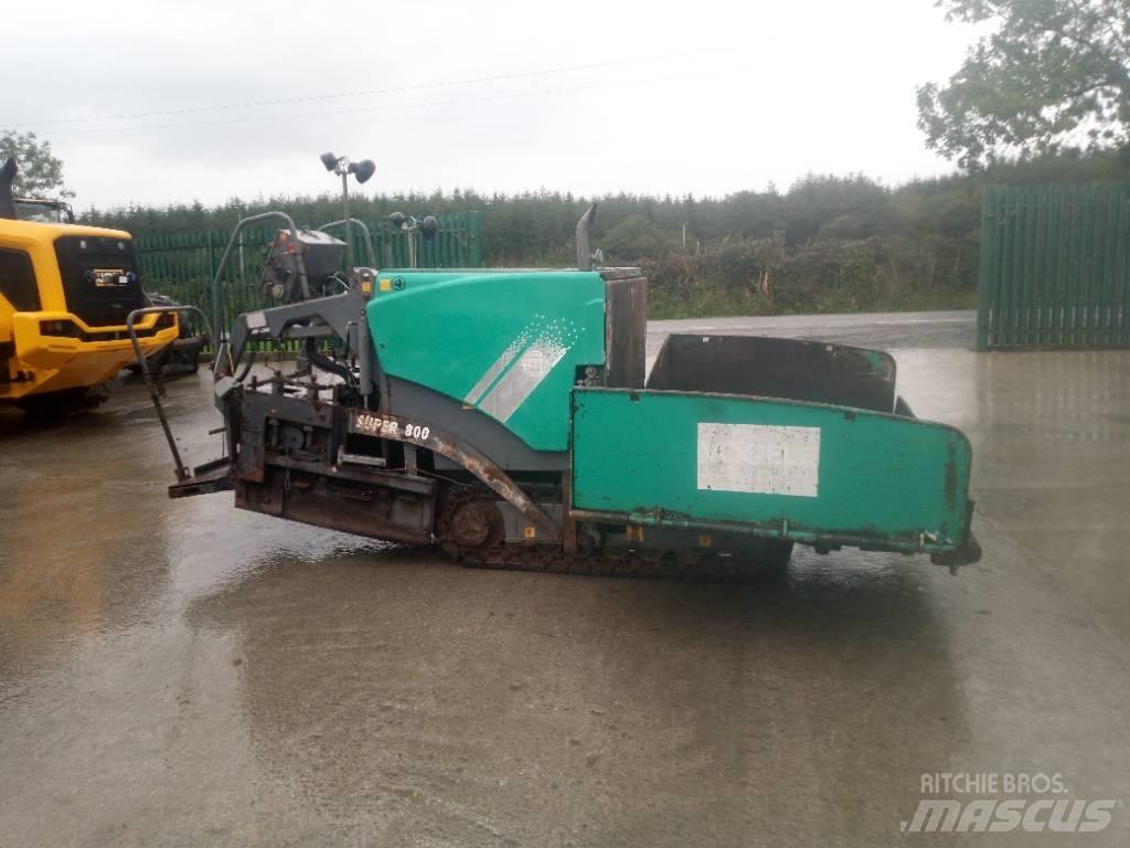 Vögele S800 Асфальтоукладчики