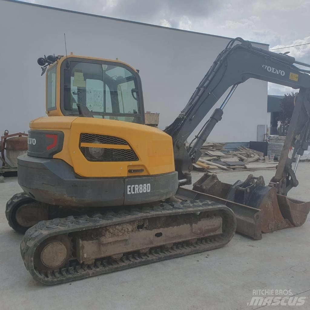 Volvo ECR 88 D Малые экскаваторы 7т-12т