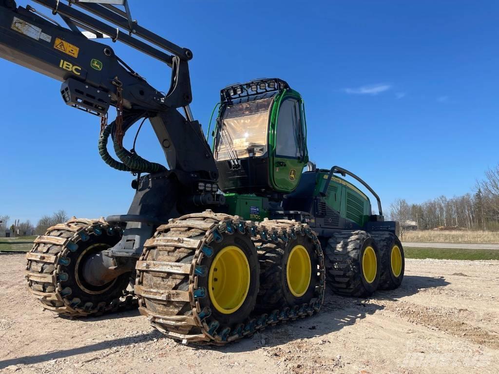 John Deere 1170G Харвестеры