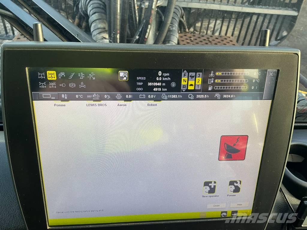 Ponsse Wisent 8W Форвардеры