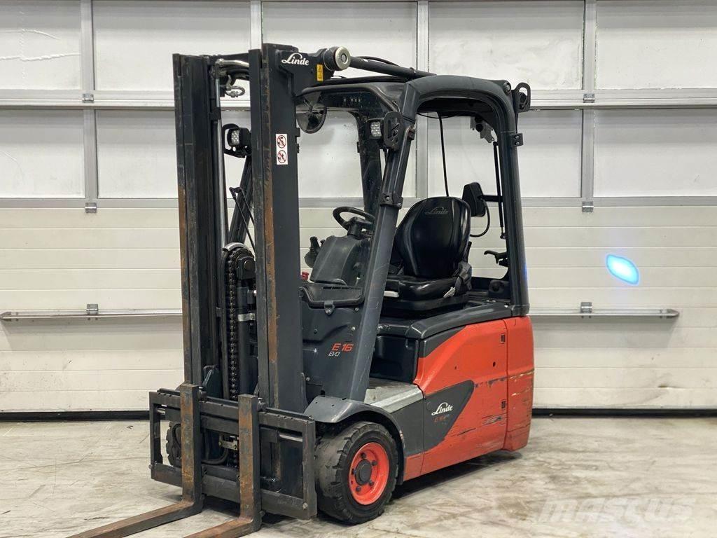 Linde E16C-02 Электропогрузчики