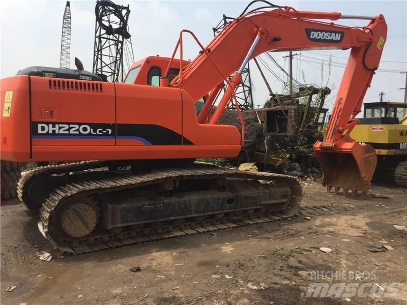 Doosan dh220lc-7 Гусеничные экскаваторы
