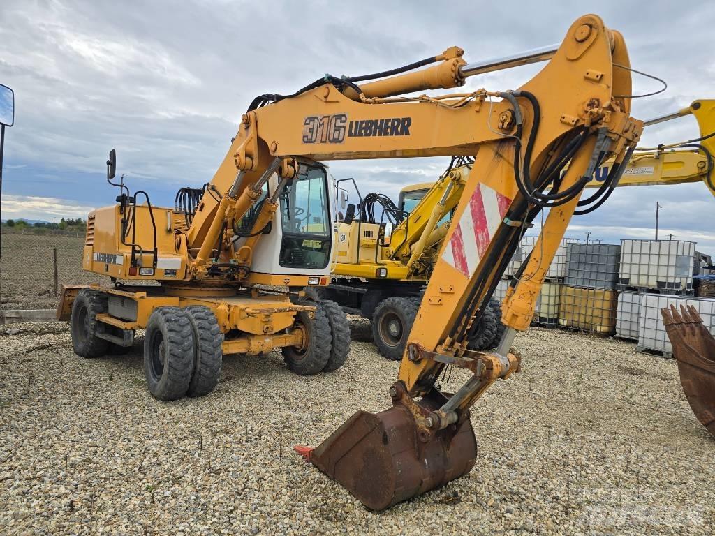 Liebherr A 316 Колёсные экскаваторы