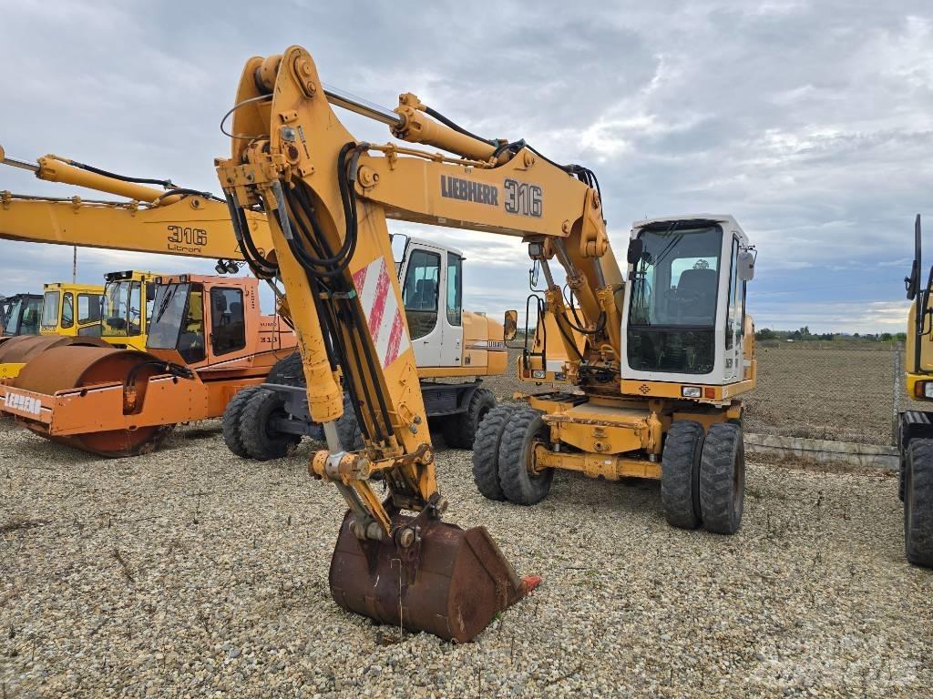 Liebherr A 316 Колёсные экскаваторы