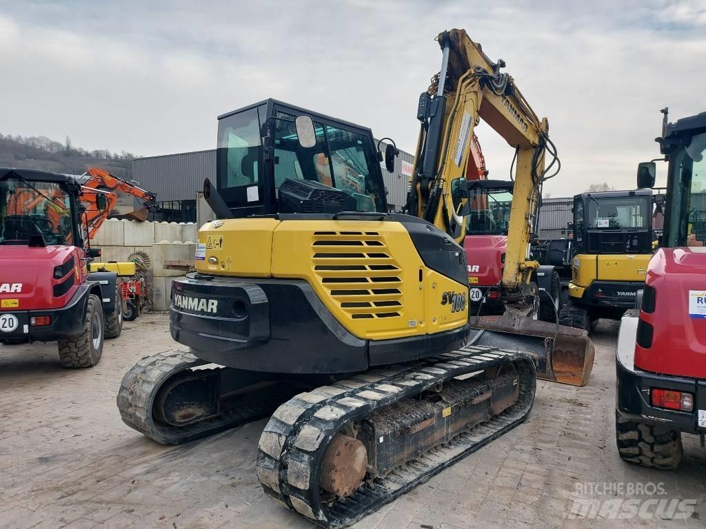 Yanmar SV 100 Малые экскаваторы 7т-12т