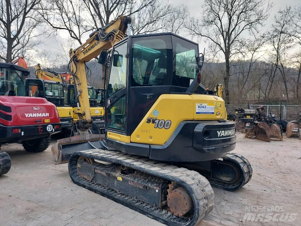 Yanmar SV 100 Малые экскаваторы 7т-12т
