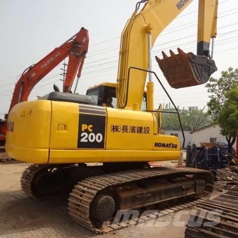 Komatsu pc200-7 Гусеничные экскаваторы