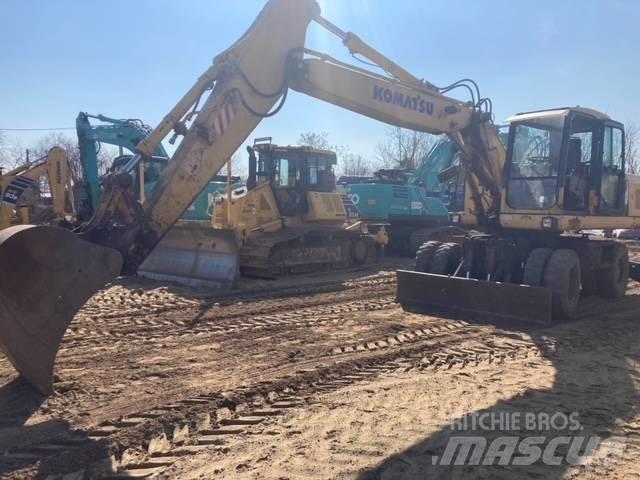 Komatsu PW 180-7K Колёсные экскаваторы