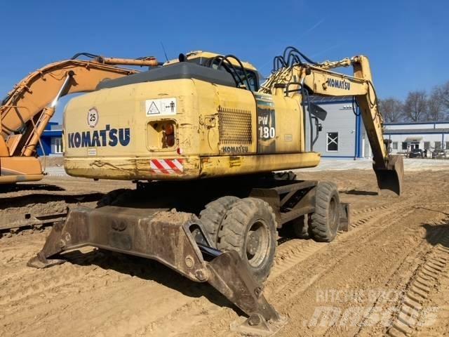 Komatsu PW 180-7K Колёсные экскаваторы