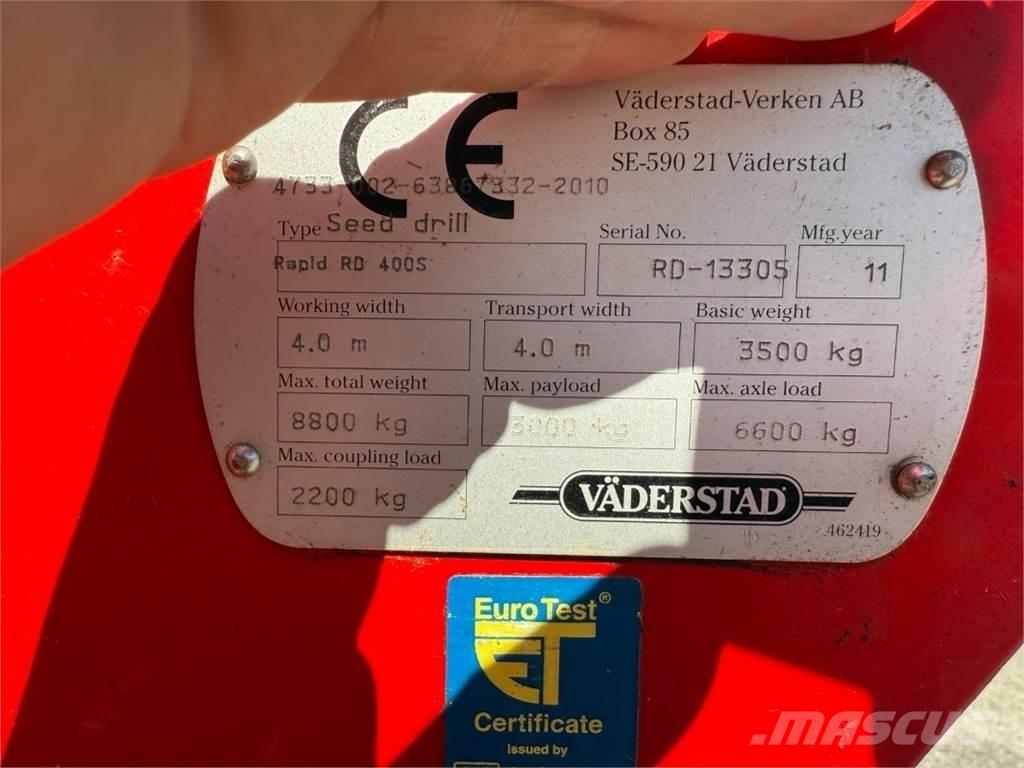 Väderstad RD400S Сеялки