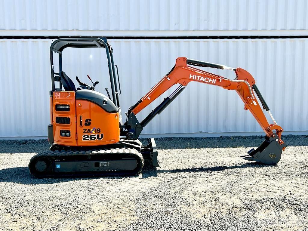 Hitachi ZX26U-5N Мини-экскаваторы