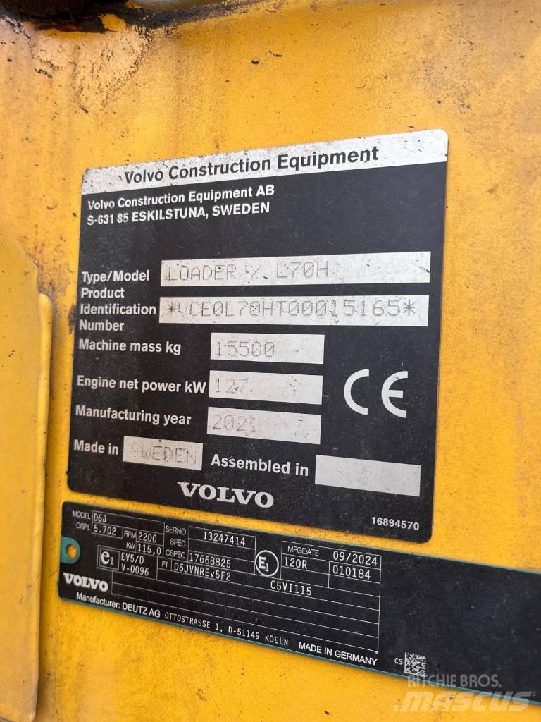 Volvo L 70 H Фронтальные погрузчики