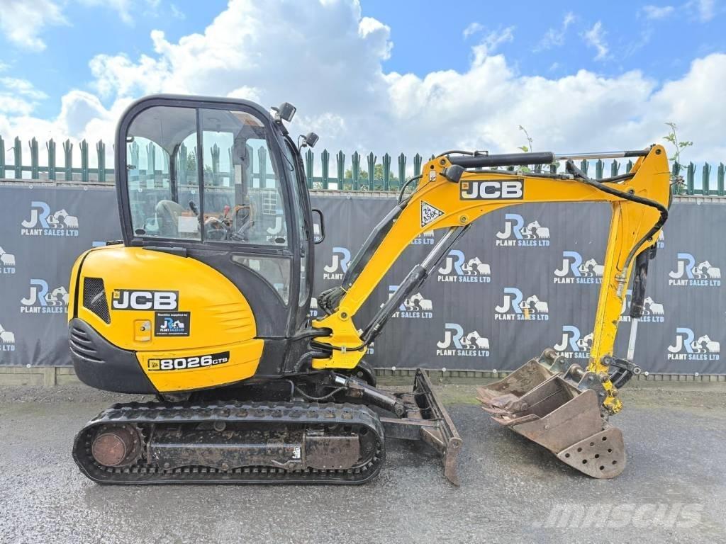 JCB 8026 CTS Мини-экскаваторы