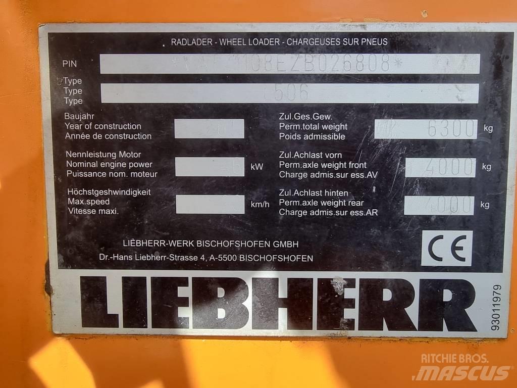 Liebherr L 506 Фронтальные погрузчики