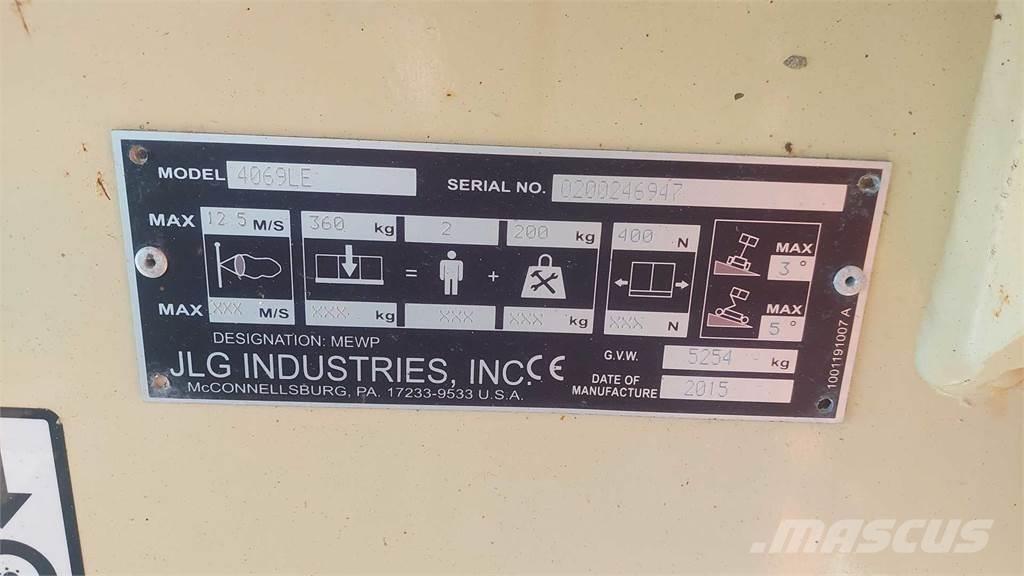 JLG 4069LE Ножничные подъемники