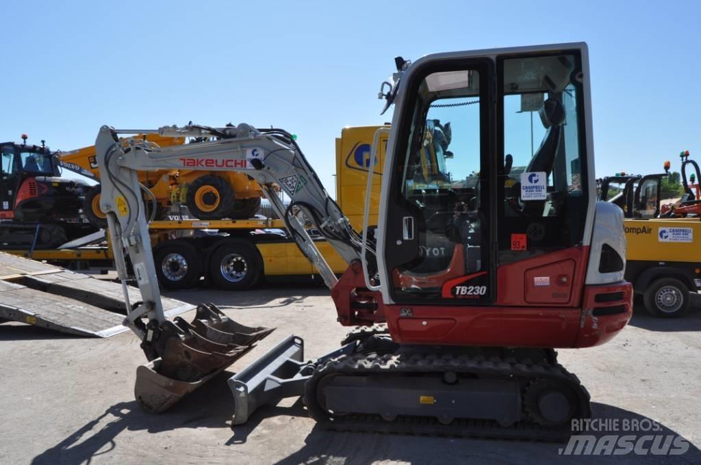Takeuchi TB 230 Мини-экскаваторы