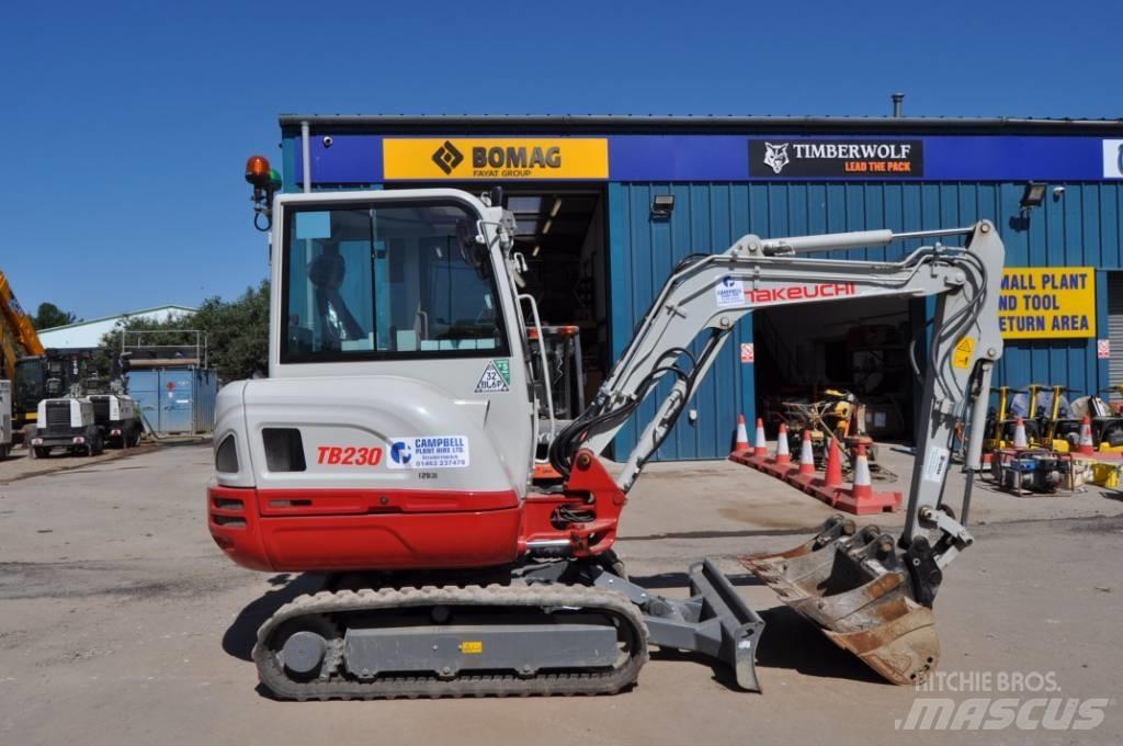 Takeuchi TB 230 Мини-экскаваторы