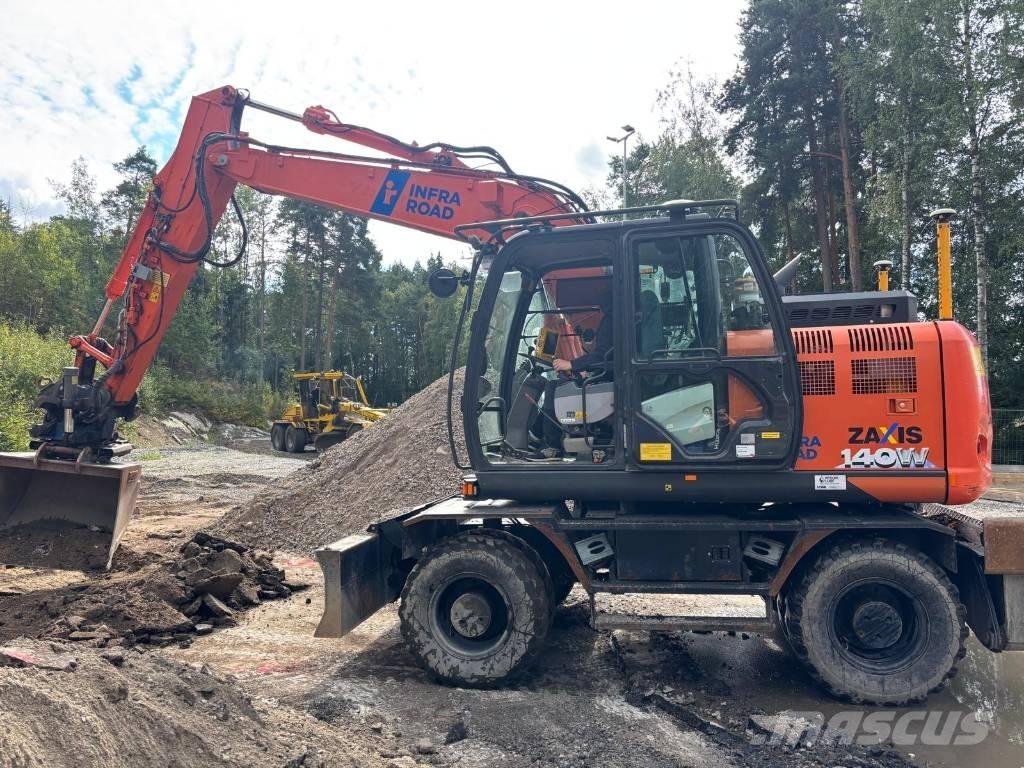 Hitachi ZX 140 W-6 Колёсные экскаваторы