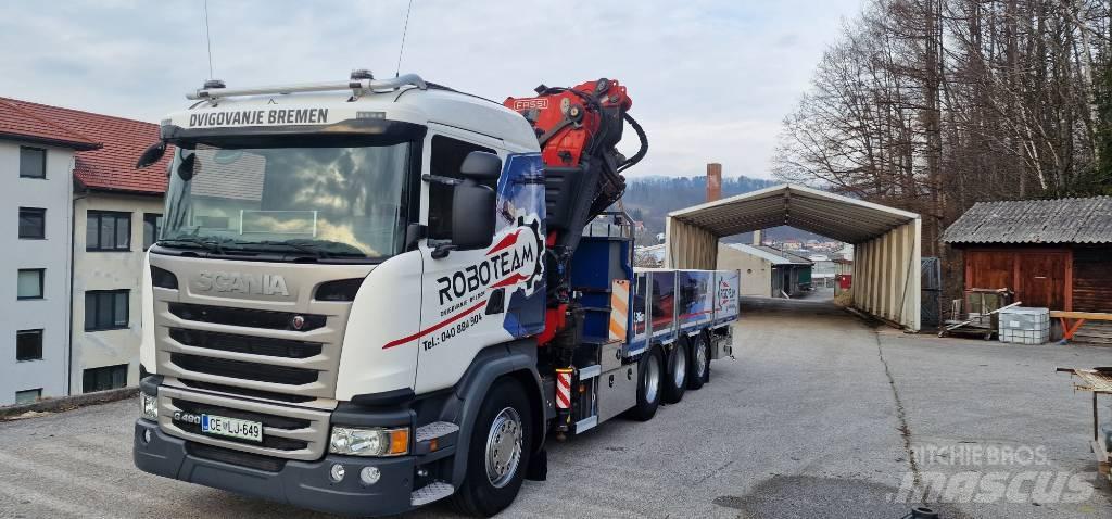 Scania G 490 Автомобильные краны