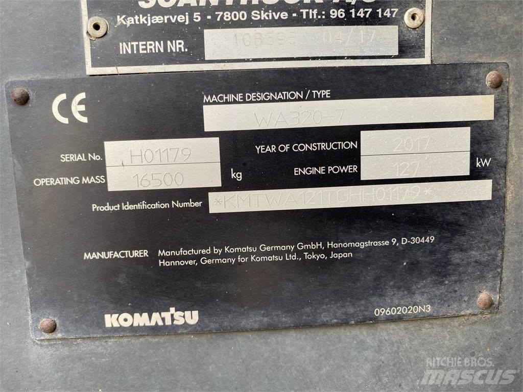 Komatsu WA320-7 Фронтальные погрузчики