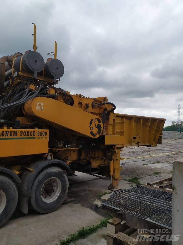 CBI 6800 T Дробилки древесины
