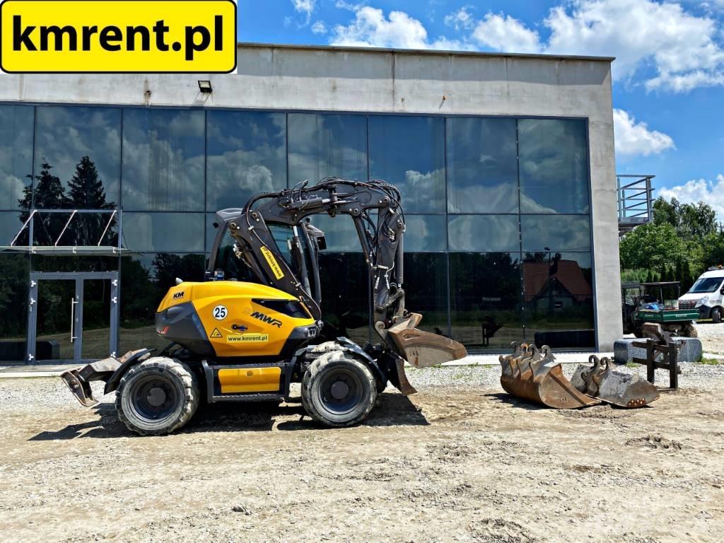 Mecalac 9 MWR. Колёсные экскаваторы