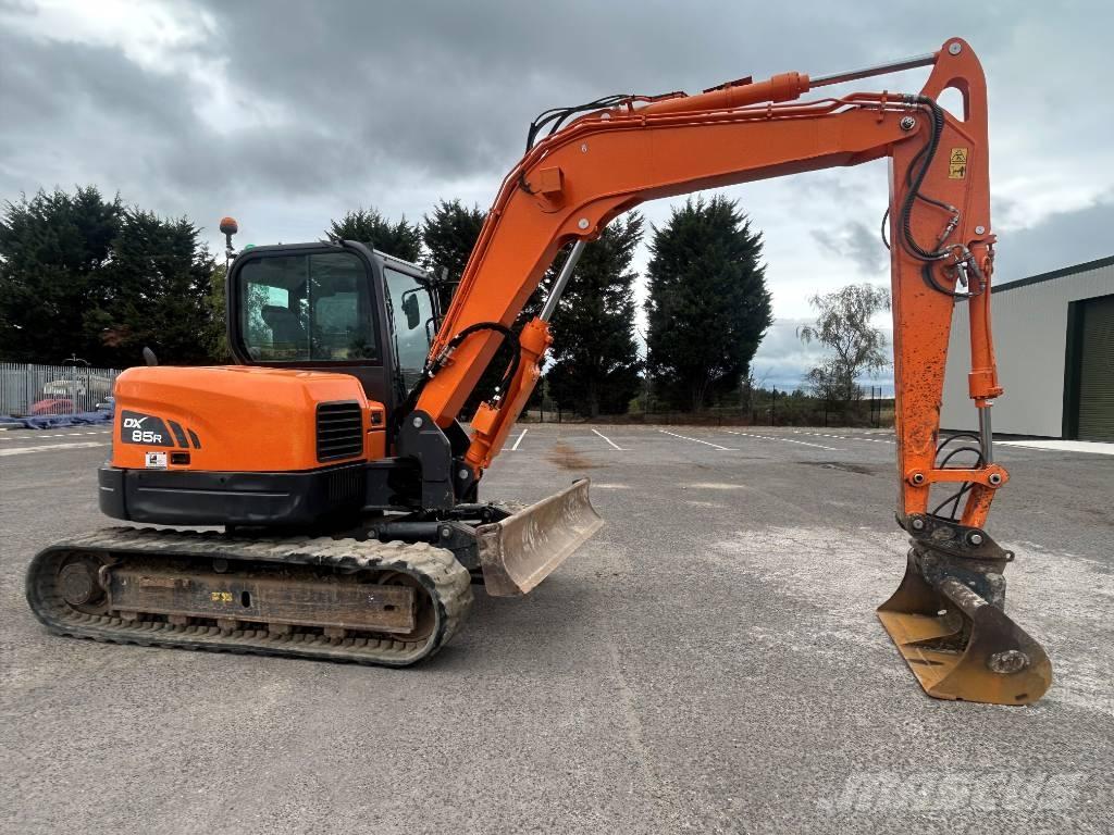 Doosan DX 85 R-3 Малые экскаваторы 7т-12т