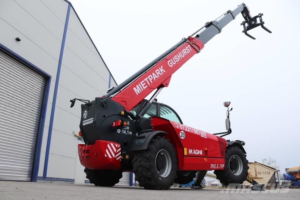 Magni TH 5,5. 19 Телескопические погрузчики