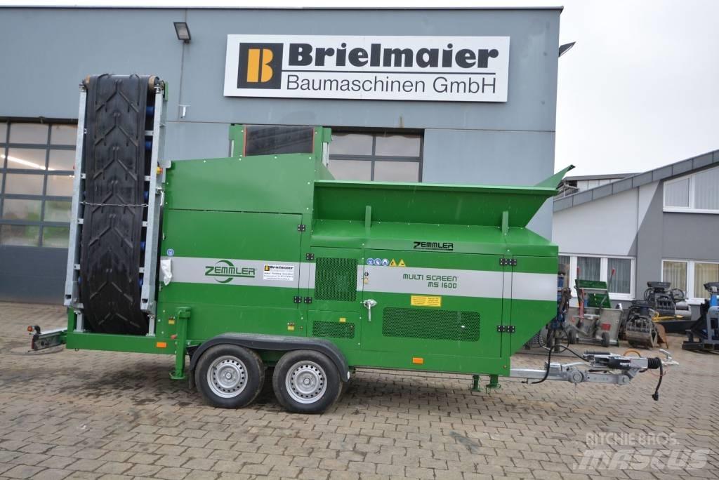 Zemmler MS 1600 Барабанный грохот