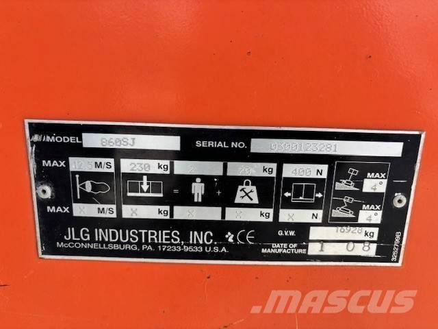 JLG 860 SJ Телескопические подъемники
