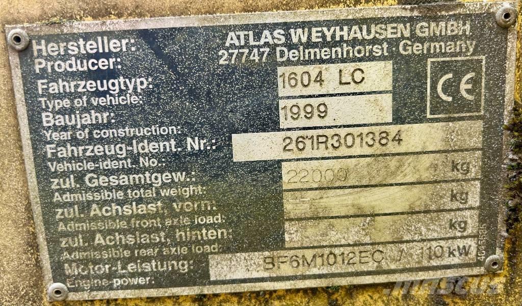 Atlas 1604 LC Гусеничные экскаваторы