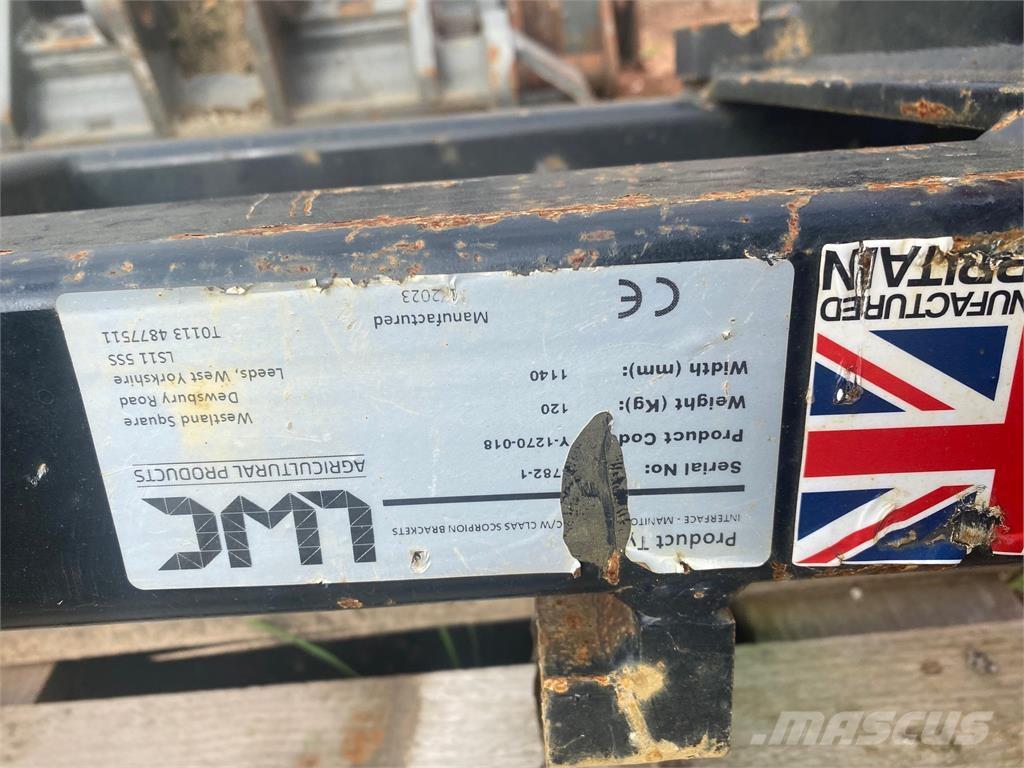  ADAPTOR PLATE Сельскохозяйственные телескопические погрузчики