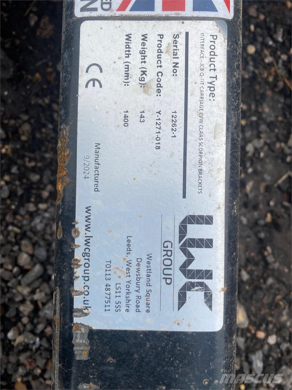  ADAPTOR PLATE Сельскохозяйственные телескопические погрузчики