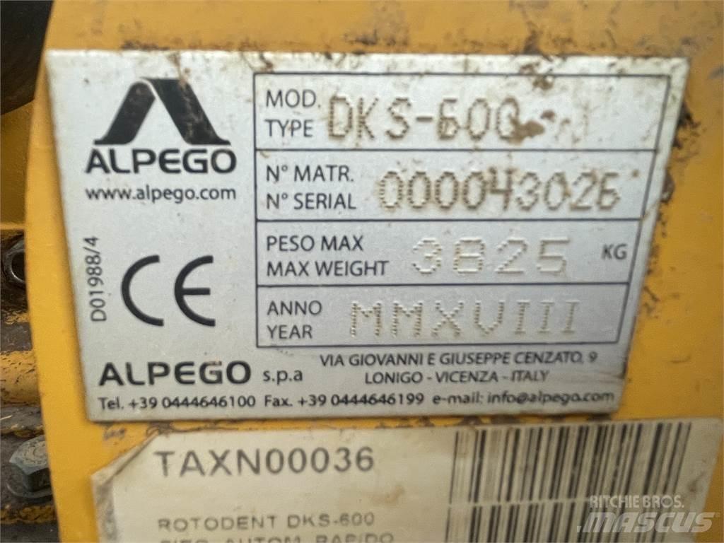 Alpego DKS-600 Почвеные фрезы