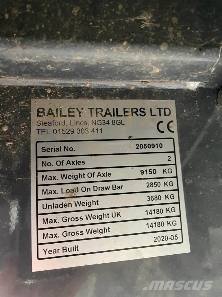 Bailey 10 TONNE Прицепы для тюков и рулонов