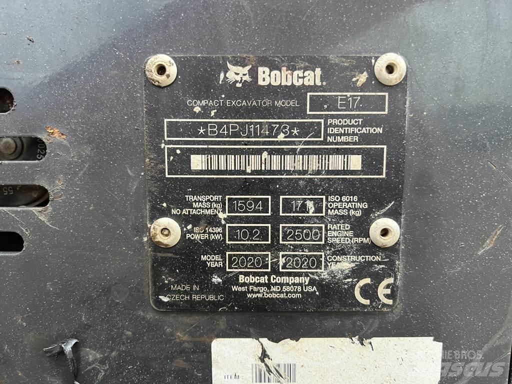 Bobcat E17 Мини-экскаваторы