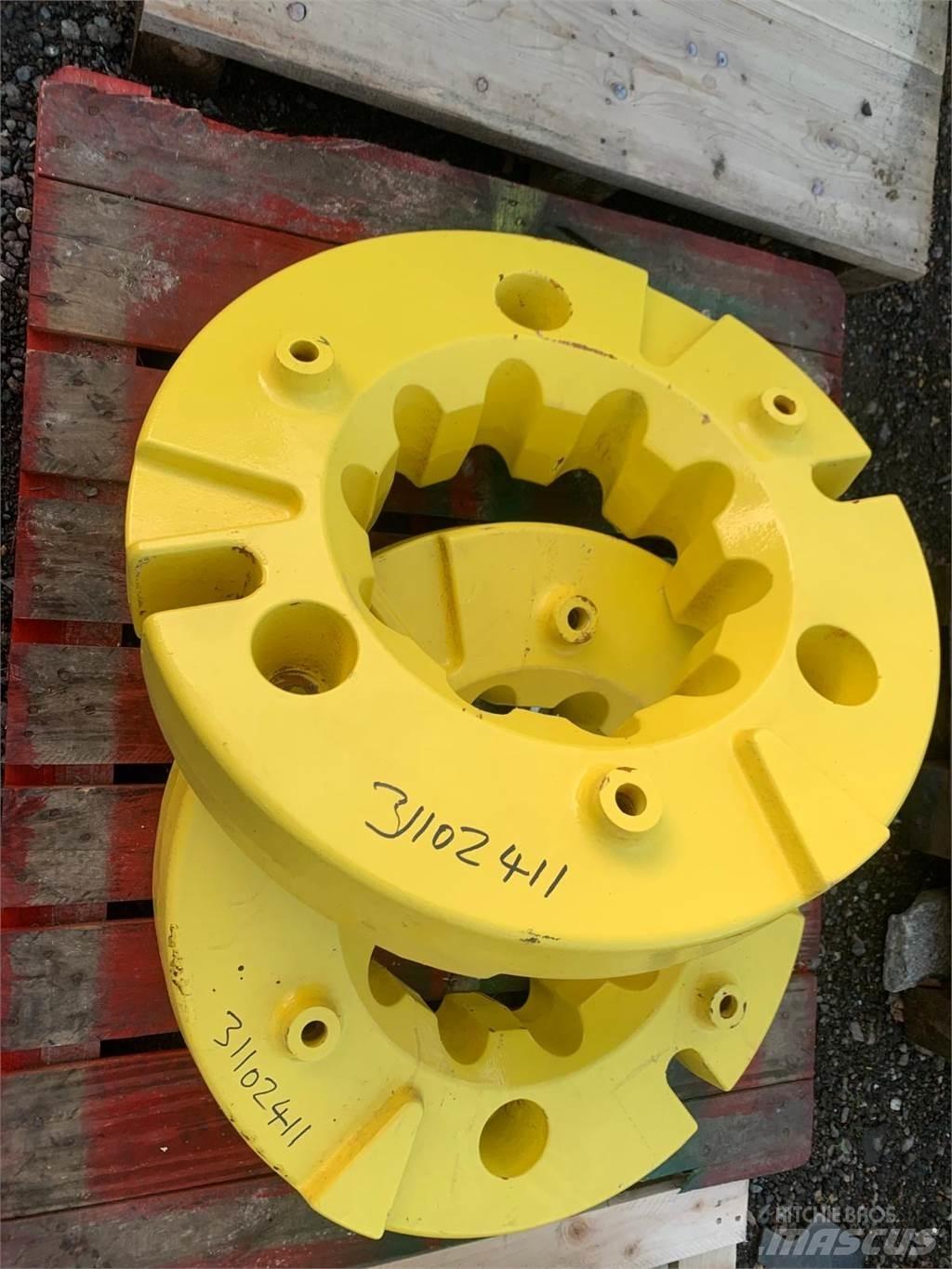 John Deere 600KG Шины и колёса