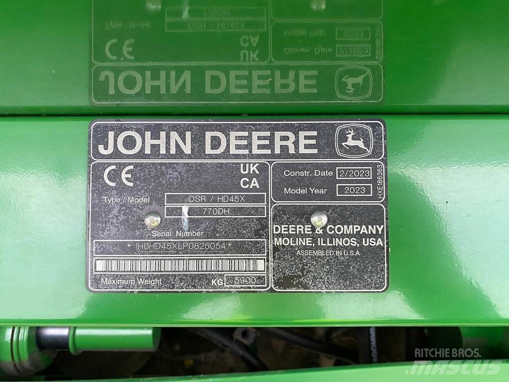 John Deere HD45X Зерноуборочные комбайны