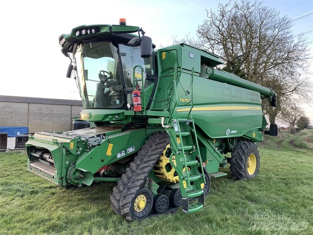 John Deere T670 Зерноуборочные комбайны