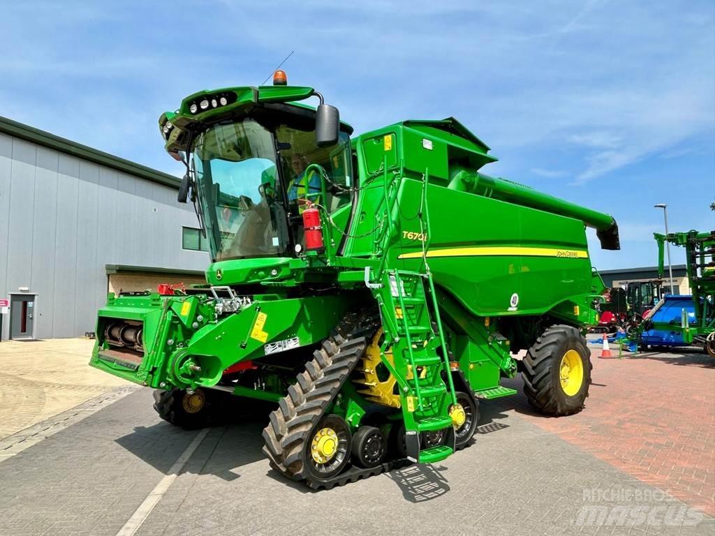 John Deere T670 Зерноуборочные комбайны