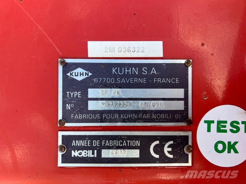 Kuhn BP28 Мульчирователи