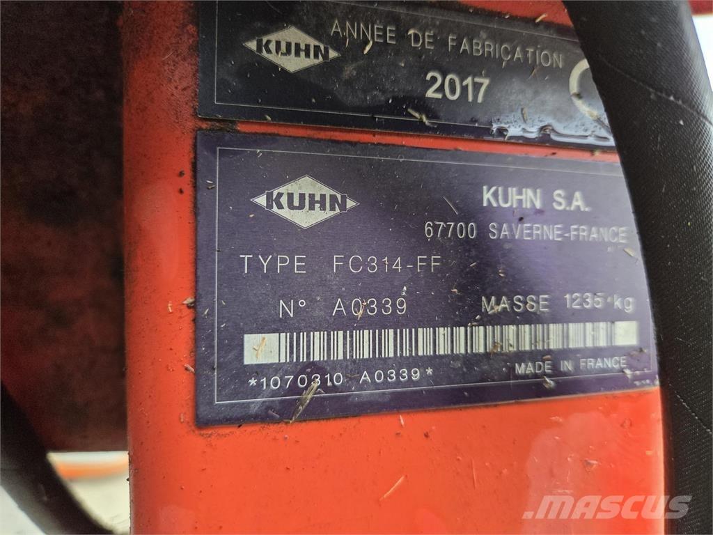Kuhn FC314FF Мульчирователи