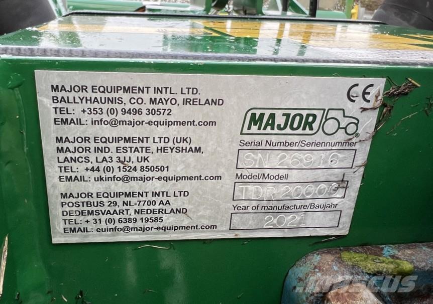 Major TDR20000 Мульчирователи