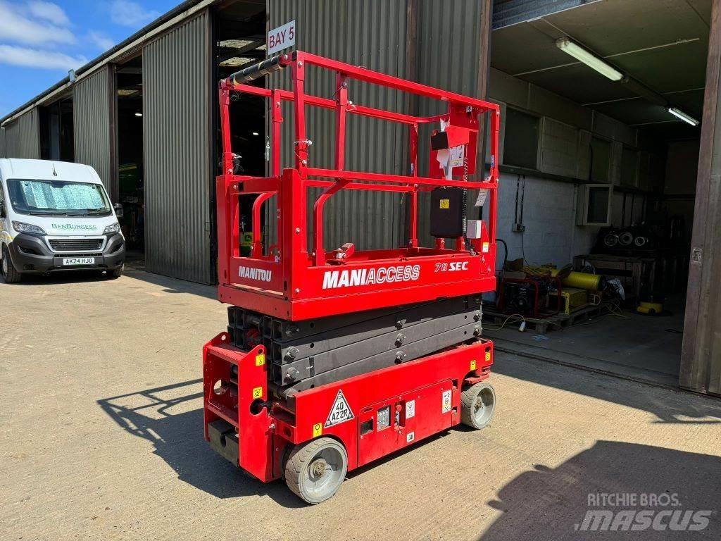 Manitou 78 SEC Ножничные подъемники
