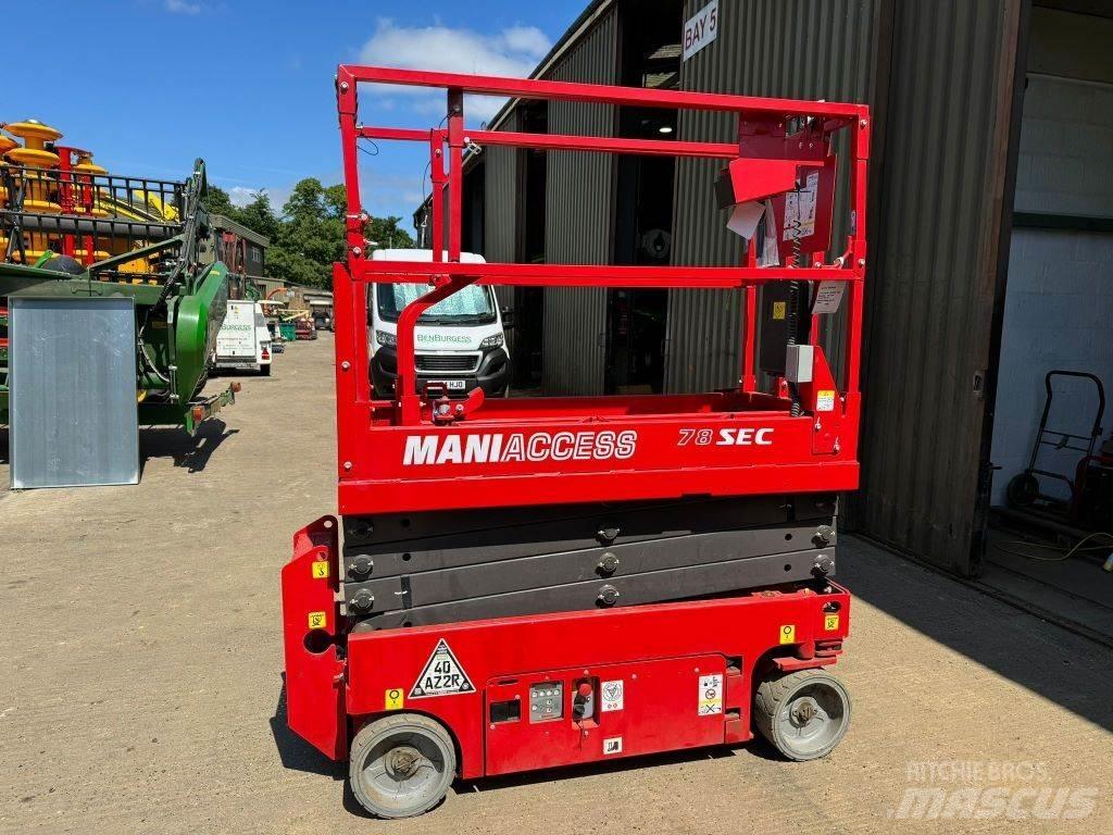 Manitou 78 SEC Ножничные подъемники
