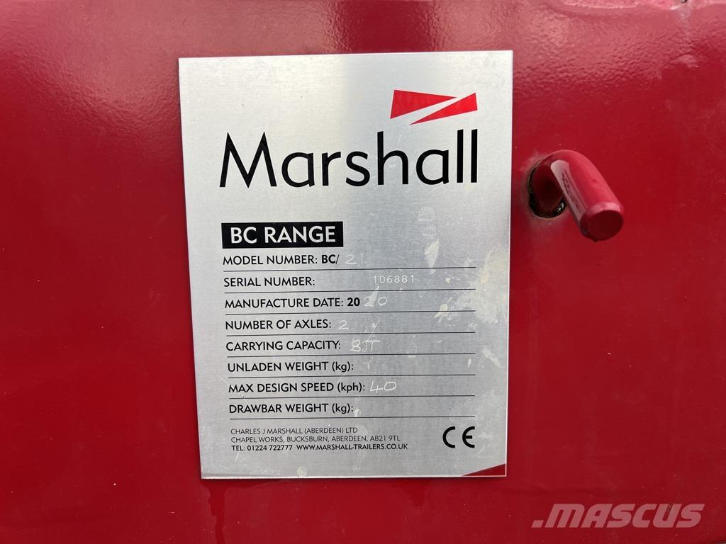 Marshall BC21 Обычные тракторные прицепы