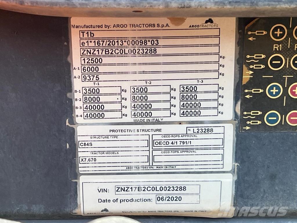 McCormick X7.670 Трактора