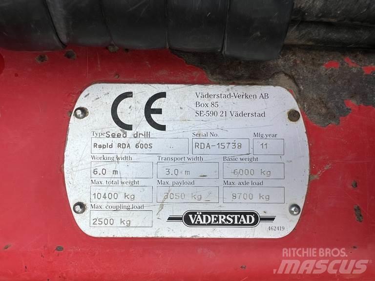 Väderstad RDA600S Сеялки